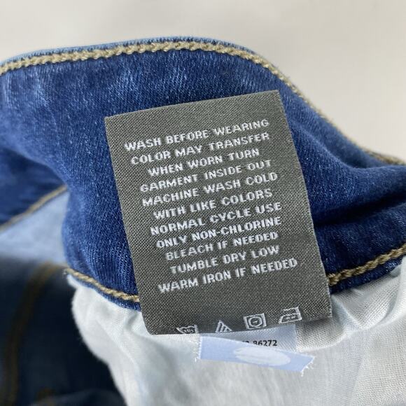 Torrid Jeggings 18 Super Soft Crop Jeans Blue Dark Wash - Picture 6 of 6